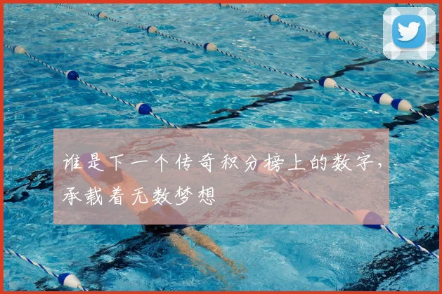 谁是下一个传奇积分榜上的数字,承载着无数梦想
